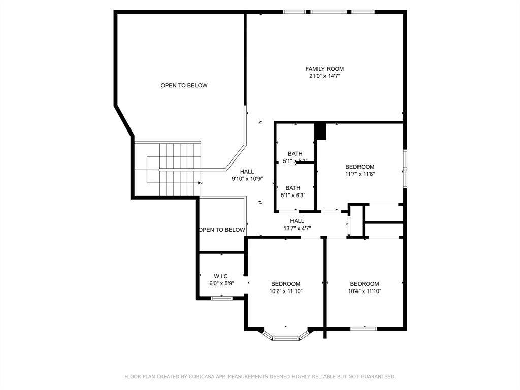 Second Floor Layout