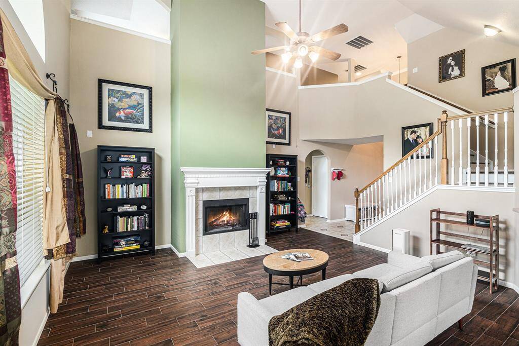 The Living Room is centrally located and the main Hub of the home.
