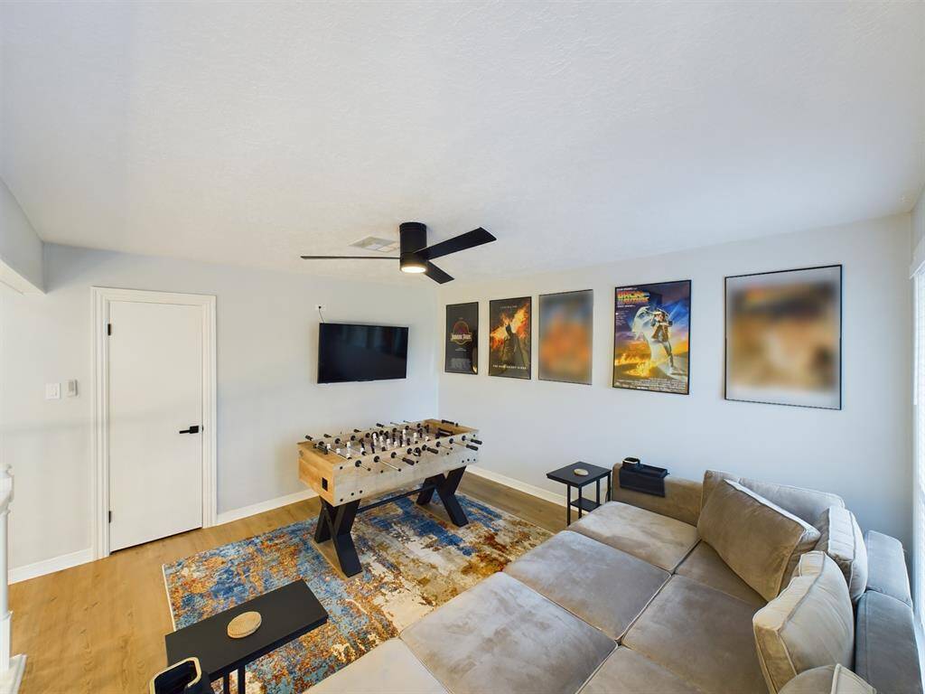 Media Room and Storage Closet
