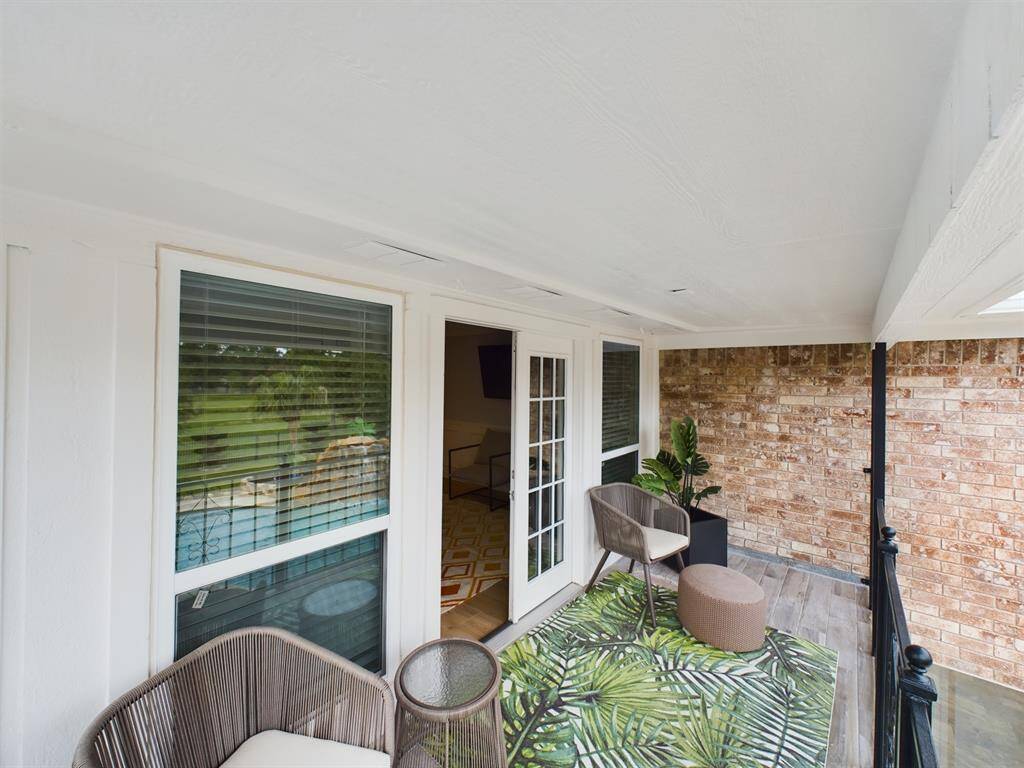 Serene Balcony