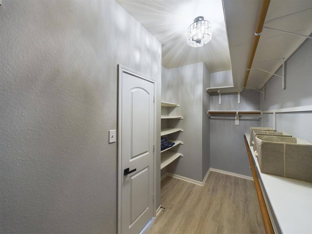 Spacious Primary Closet