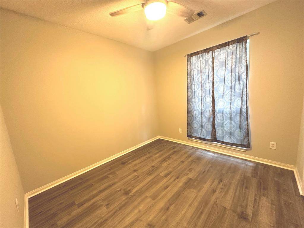 It has a longer window facing the street.