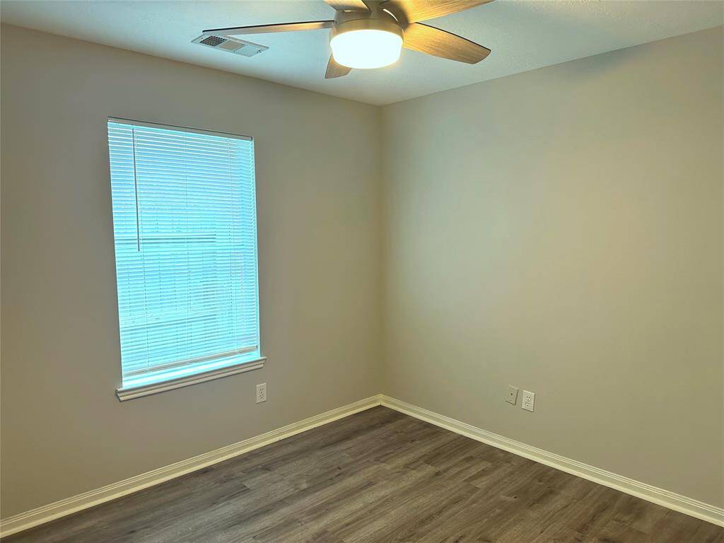 The 4th and last bedroom has a walk in closet.
