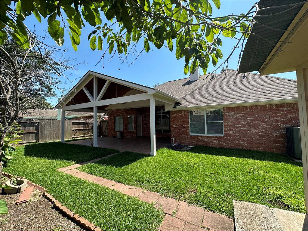 Lots of room to play.  And more time to do other things because lawn maintenance is also included with your rent.  If by chance you want to do your own yard work, let's talk to the landlord.