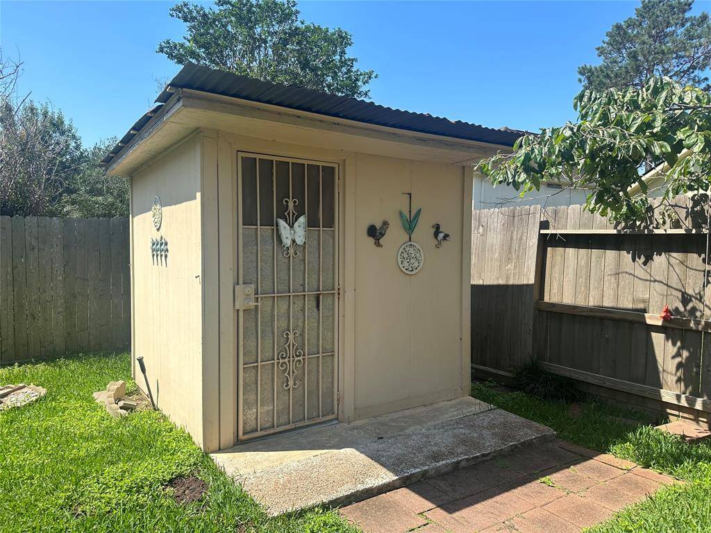 You can actually park in your 2 car garage and use this shed for all the other things that take up garage space.