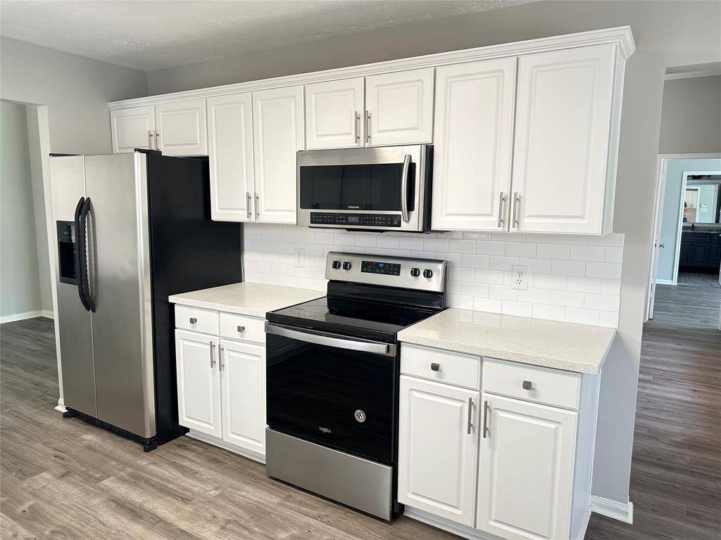 The side by side refrigerator is included with your rent.