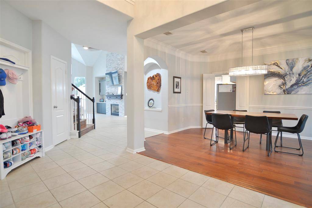 Entry and Dining Room