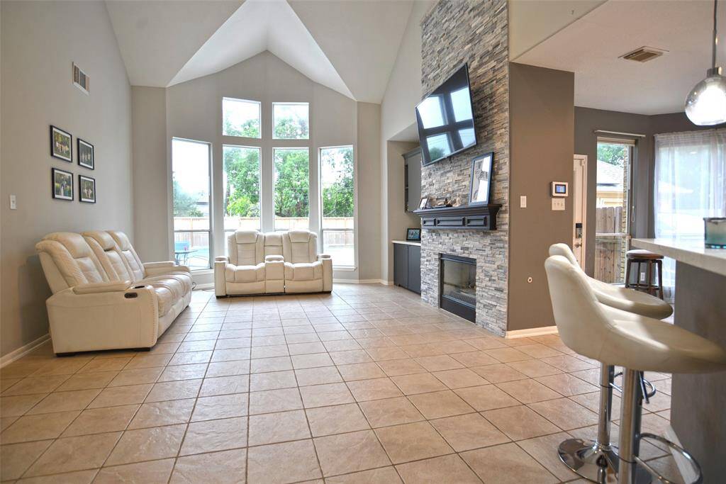 Large family room