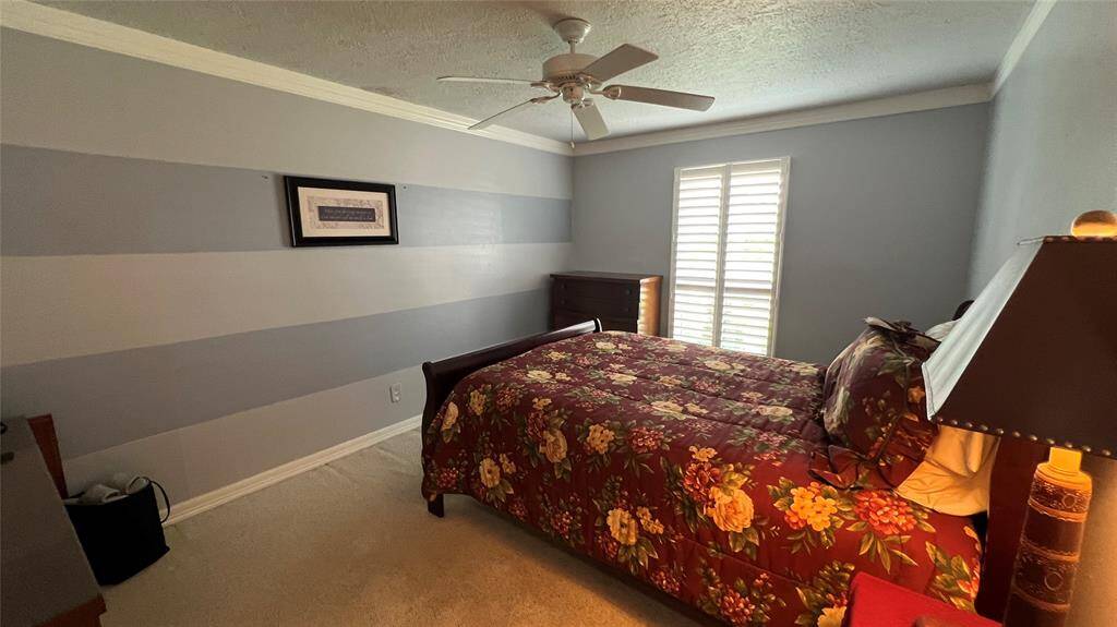 Bedroom #3 also with plantation shutters.