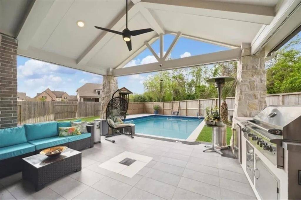 Virtually staged showing the endless possibilities for your future pool!!