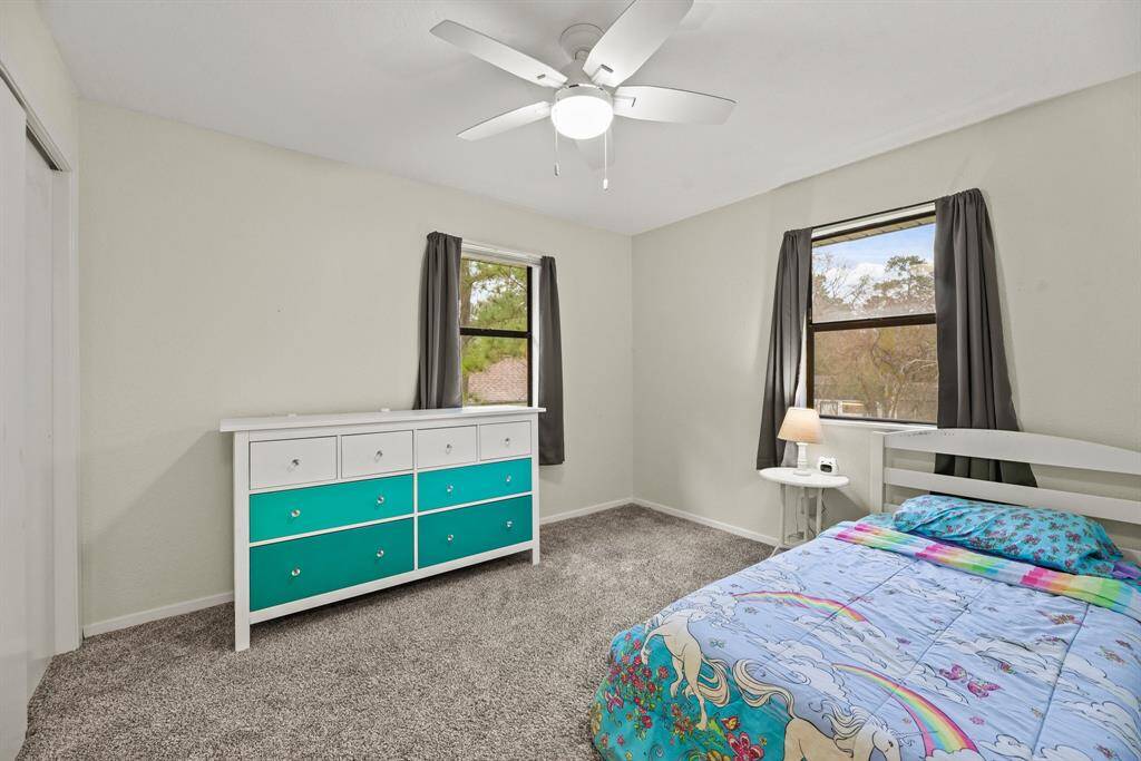 Spacious secondary bedroom