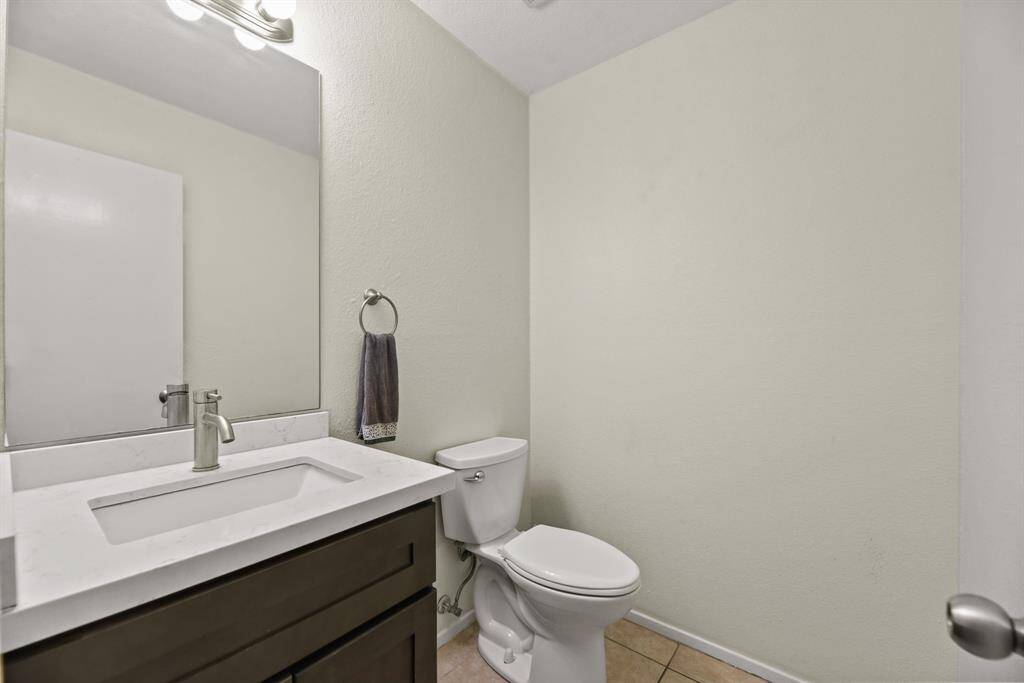Half bath downstairs
