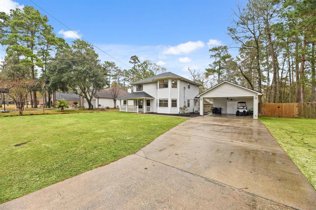 Extra long driveway!