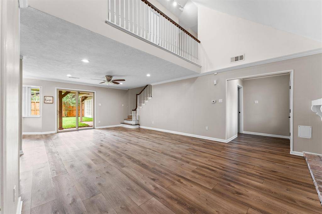 Different angle of the living room, perfect for entertaining and family living.