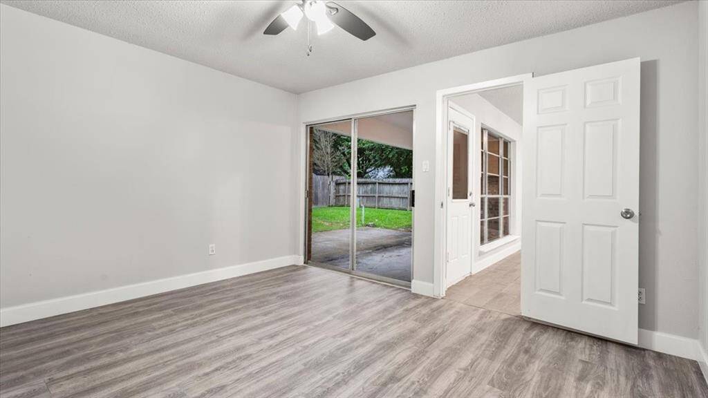 Open concept floor plan. Brand new tile flooring installed. New paint all throughout.