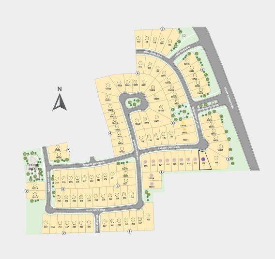107 Daylight Crest Drive sitemap location