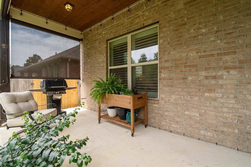 Patio with access to Primary bedroom.