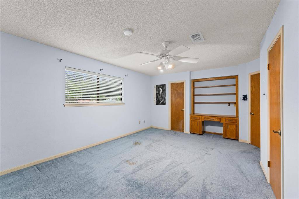 Bedroom #3 with built in desk area
