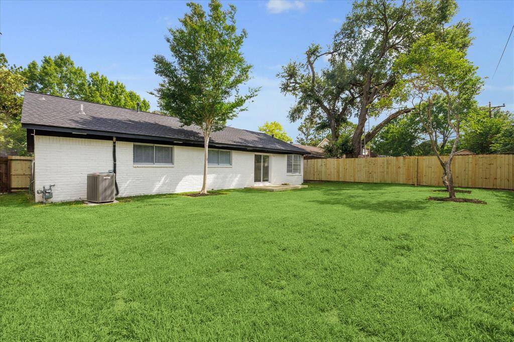 Alternate view of backyard