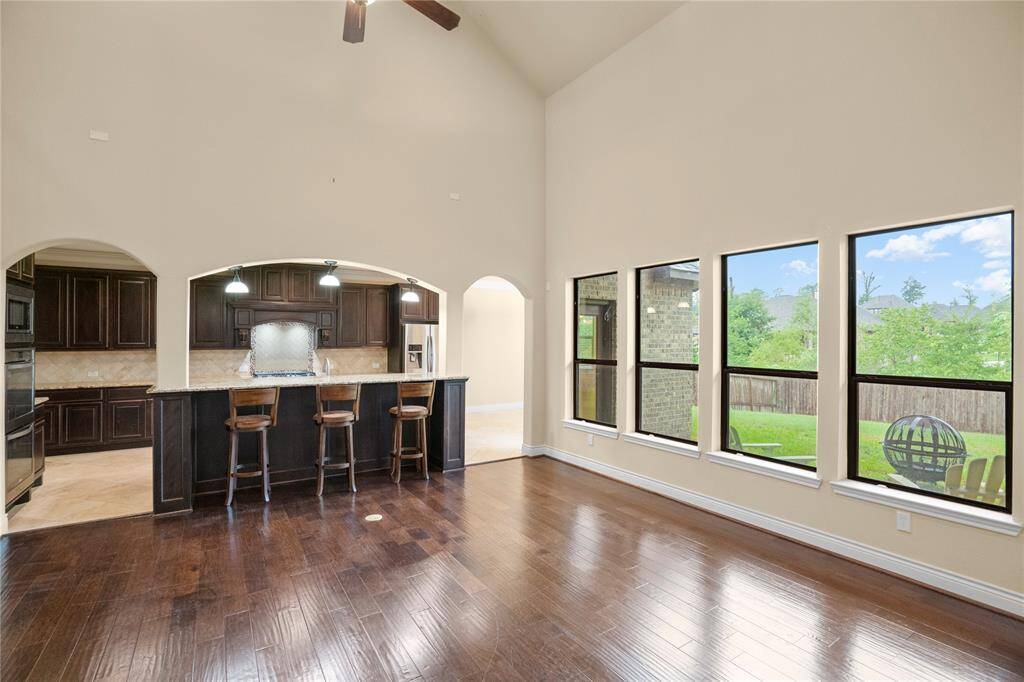 Notice all the windows looking over your back porch.