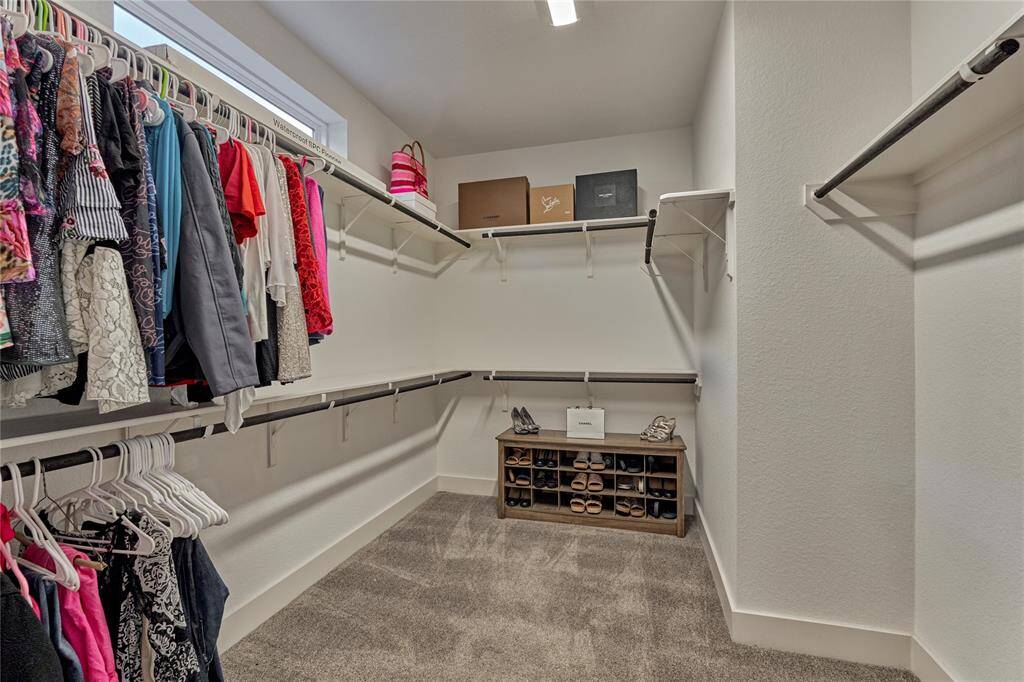 primary spacious walk-In Closet