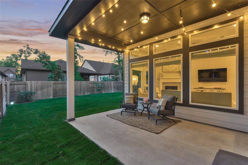Covered Back Patio