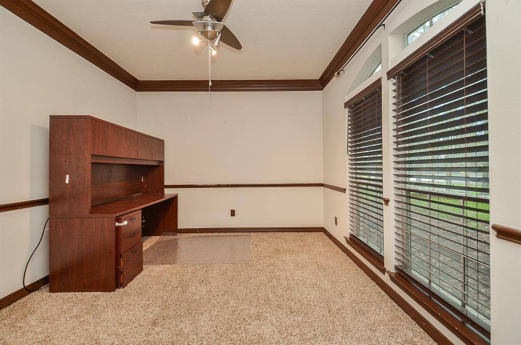 Library or study at the front of the house.