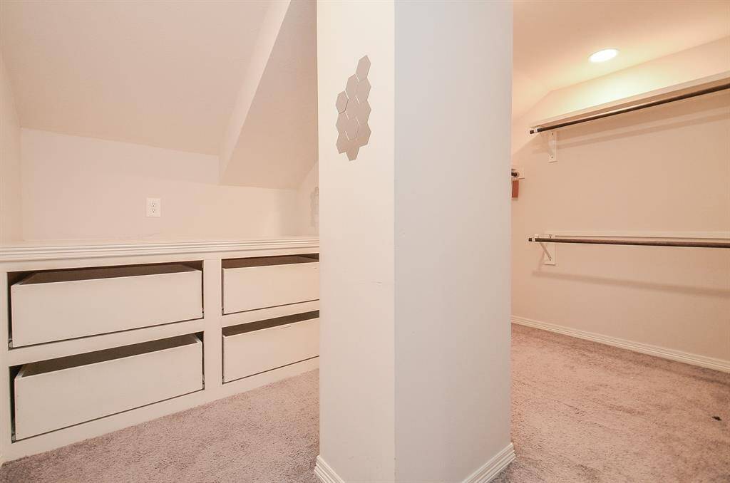 Additional primary walk in closet on second floor.