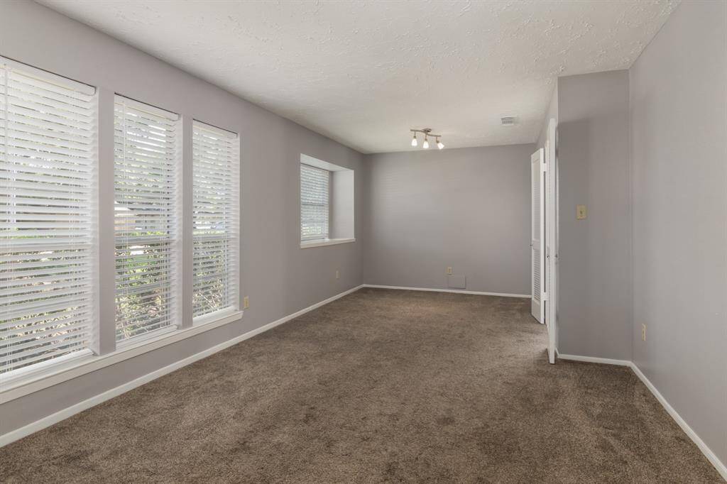 Large formal dining area with great natural light
