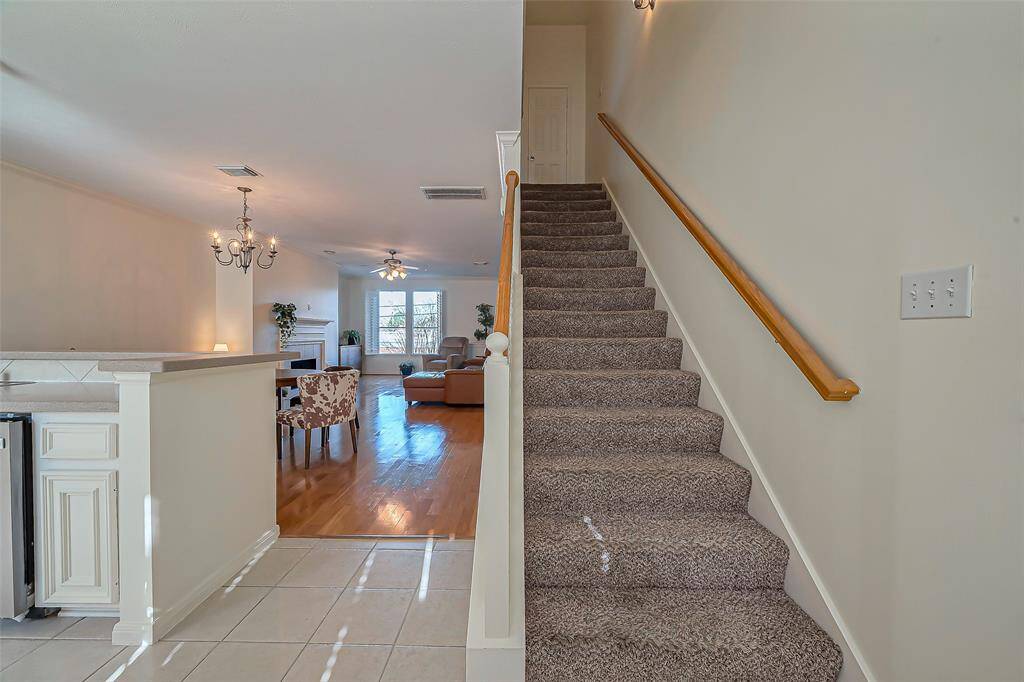 Stairs to the third floor