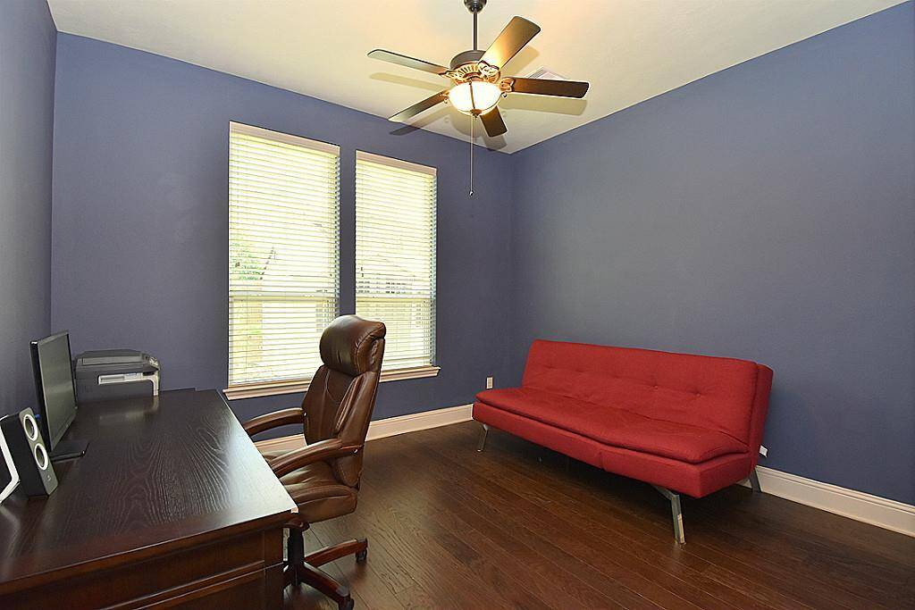 Downstairs bedroom with a dedicated full bathroom!