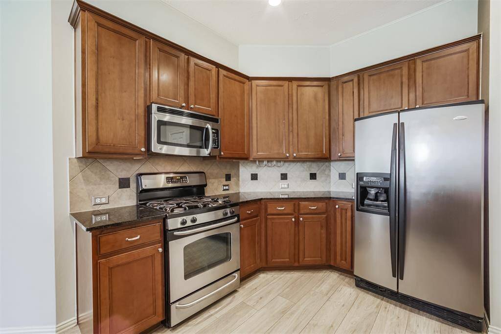 Refrigerator is included.