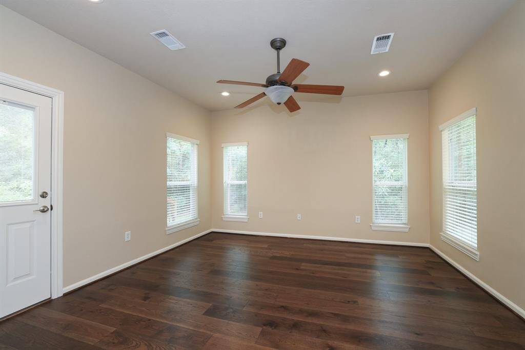 Wake up to beautiful views of your 2.88-acre property, a serene and private setting right outside your window. Imagine starting each day surrounded by nature, mature trees, and open space. A truly peaceful retreat to call home.