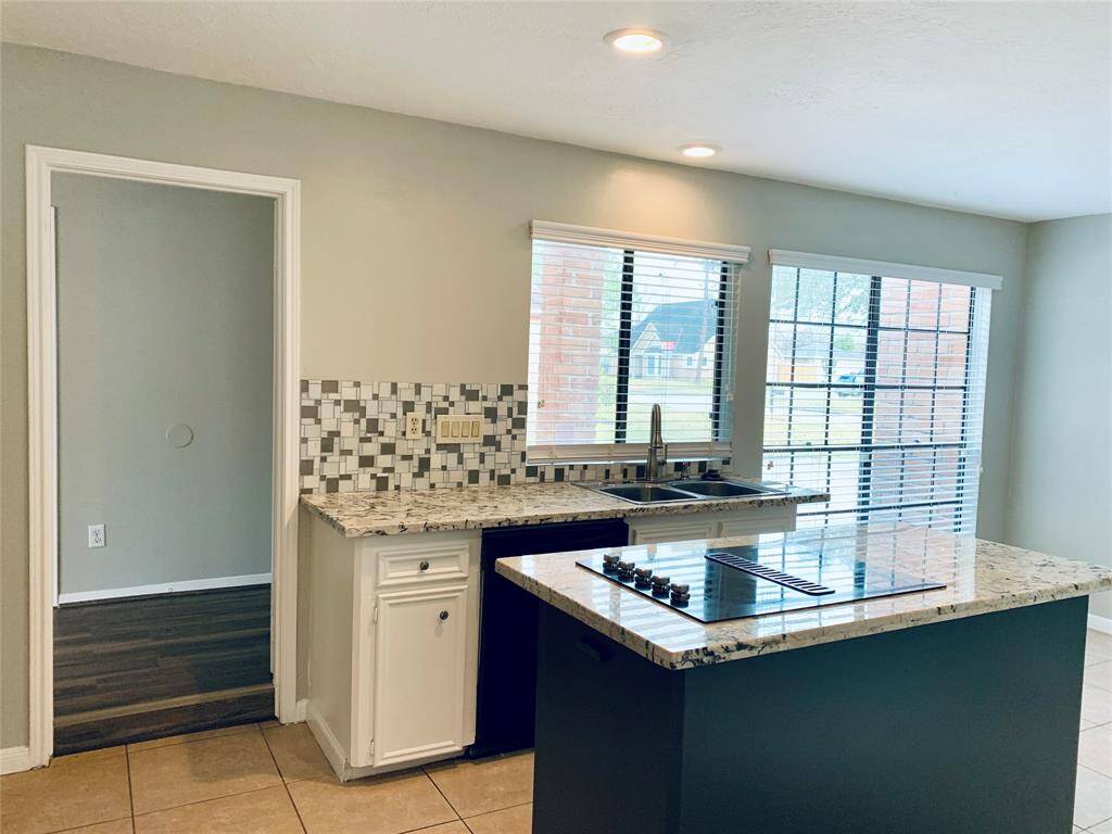 Lots of good counter space and nicely updated.