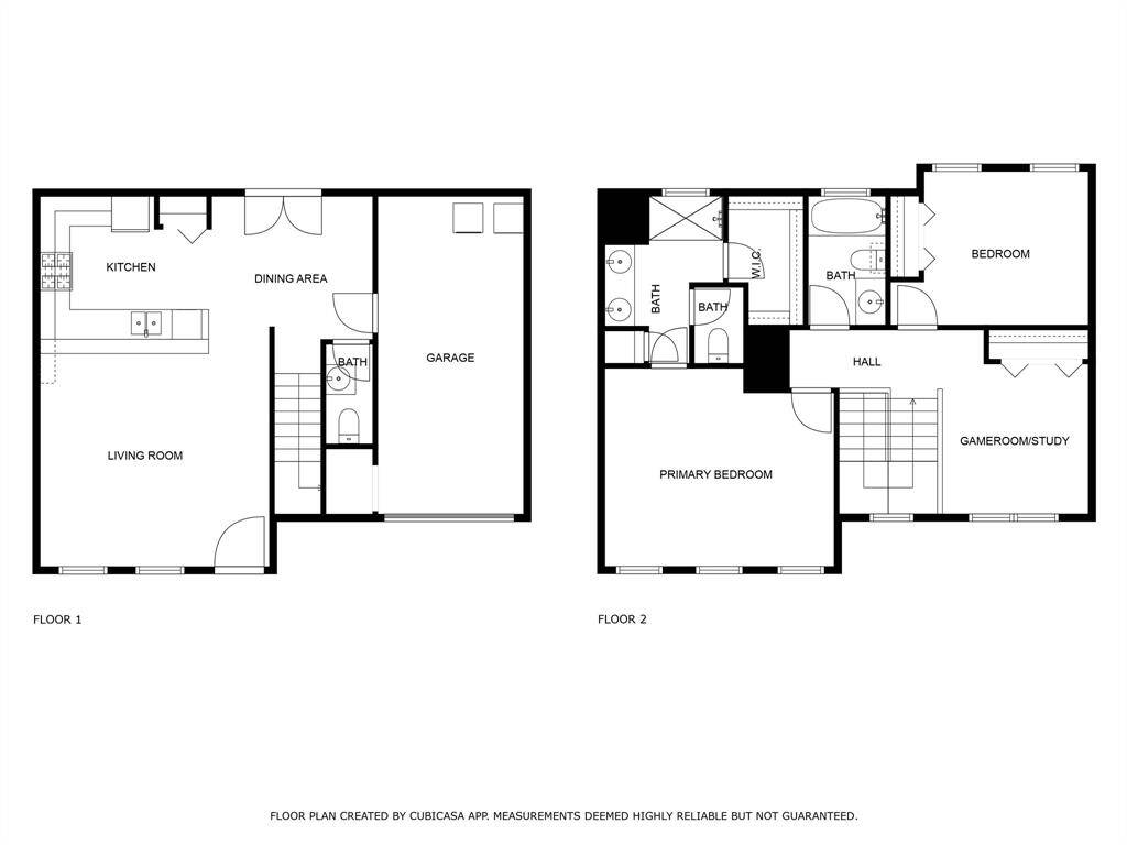 Floorplan of 2234 Naomi Street.
