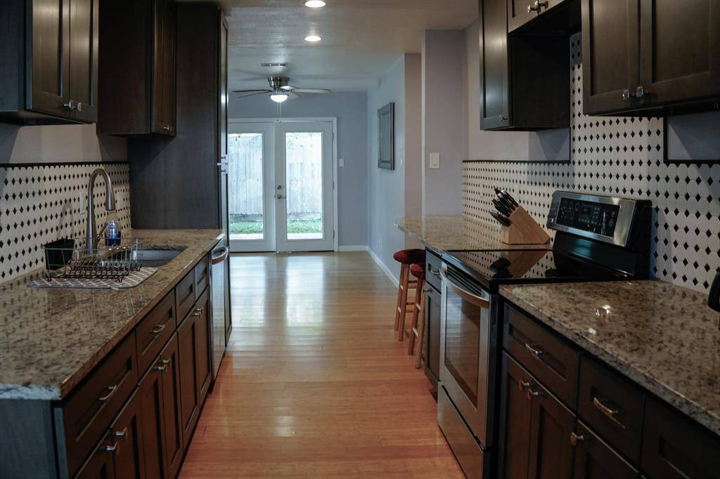 Another view of the kitchen