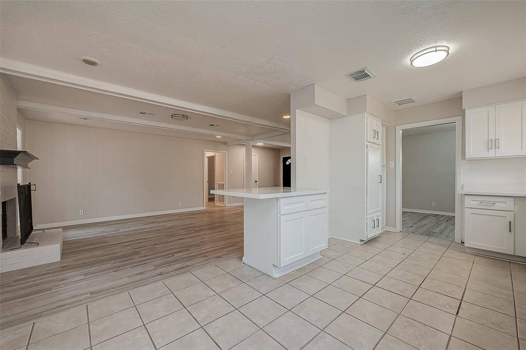 View of your living space from the breakfast area.