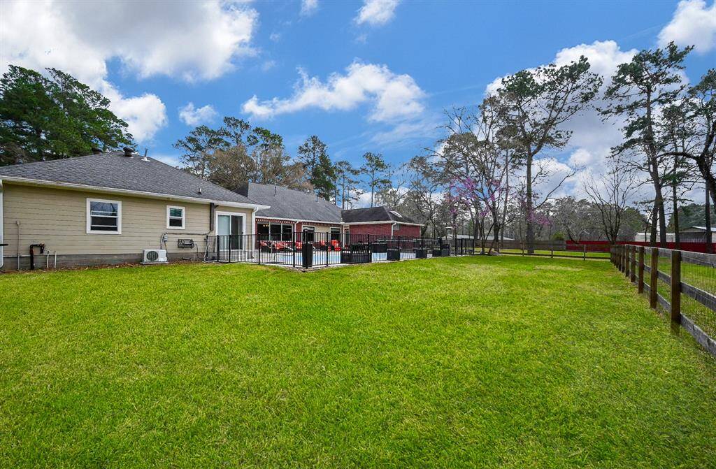 3 acres of wild land added to finished yard.