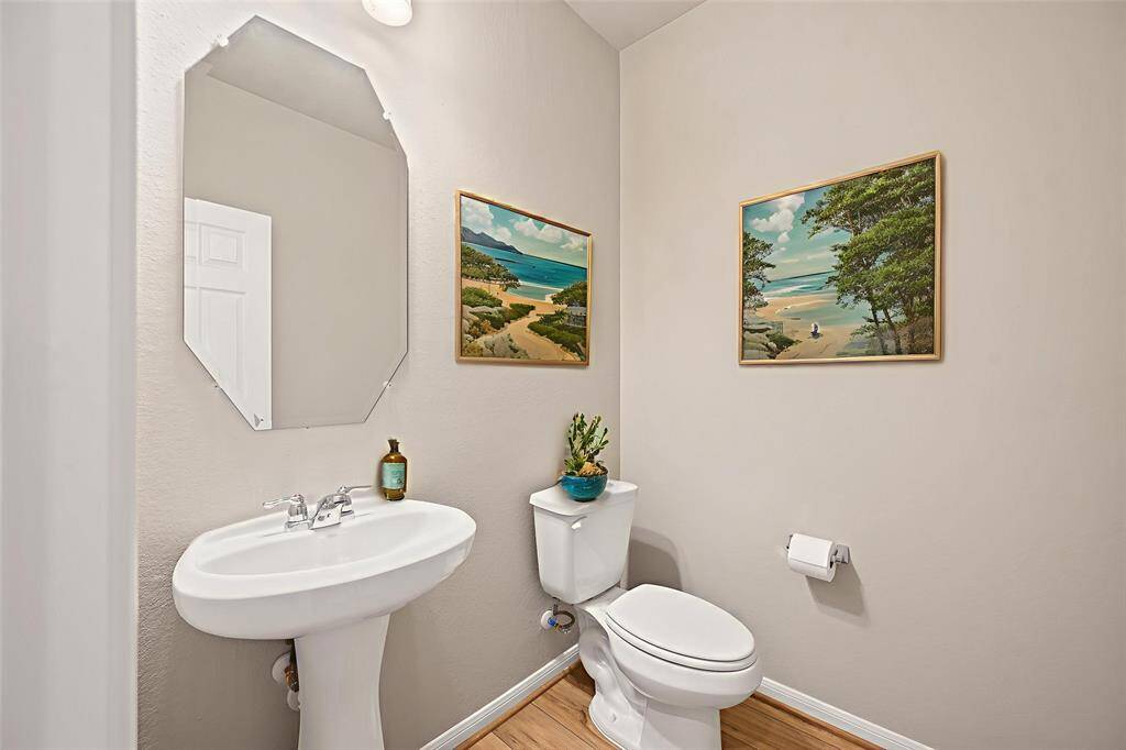 Half bath downstairs