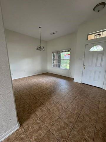 View of Dining Room and Foyer Entrance!