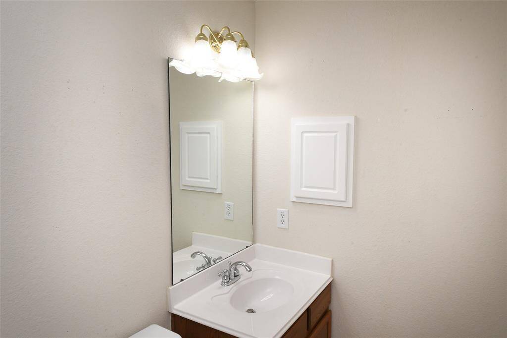 Hall Bath vanity