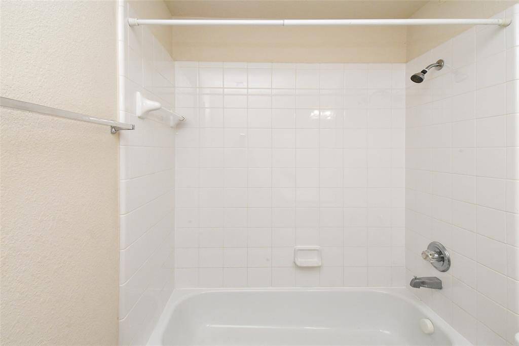 Hall Bath tub/shower combo.