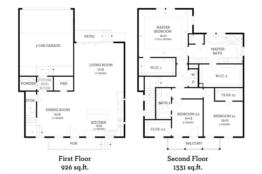 New Construction Urban Farmhouse Two Story
