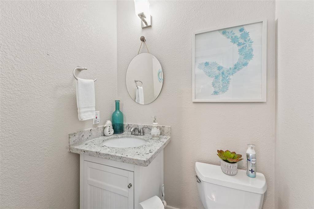 1st Floor guest half bath
