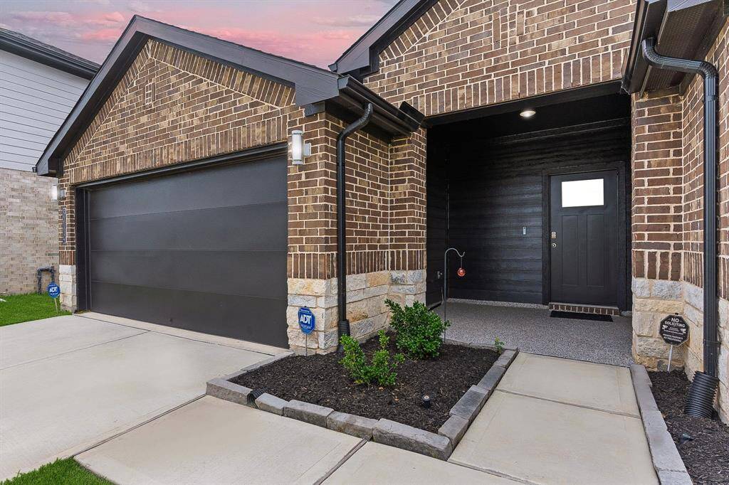 Front entry.