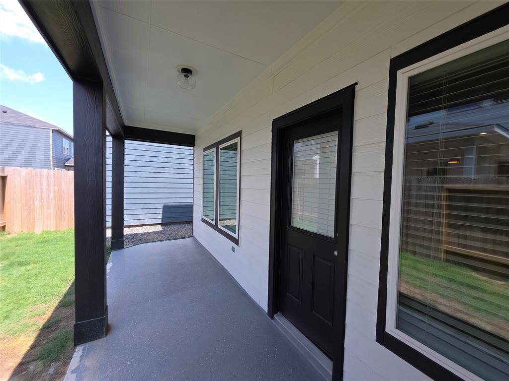 Covered Back Patio