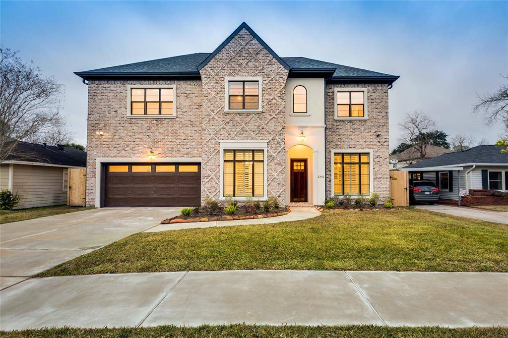 Beautiful all brick house built with hand made bricks, woven basket design and huge windows