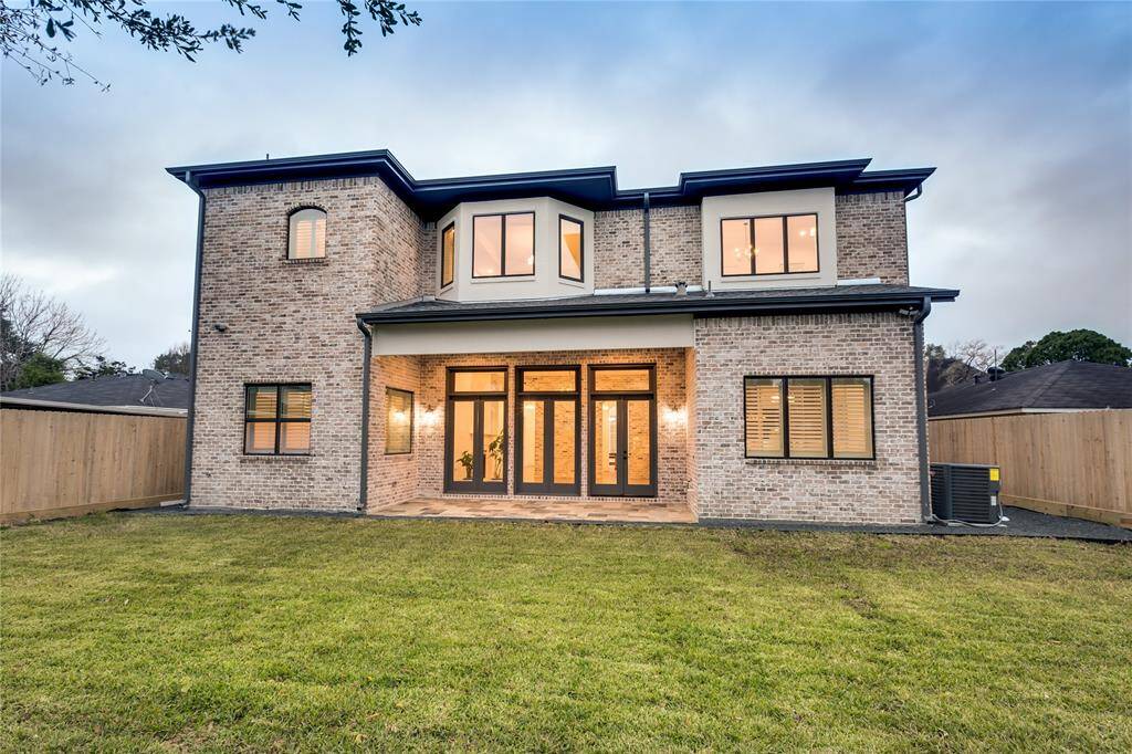 back of the house, nice backyard
