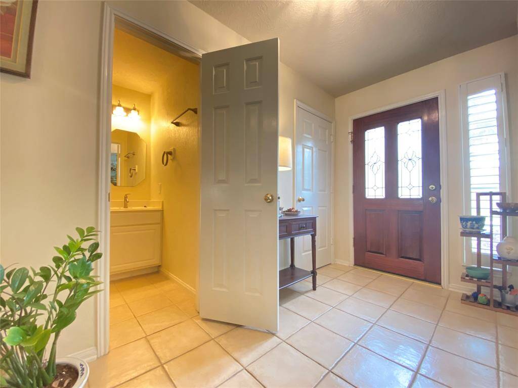 Downstairs have bathroom.