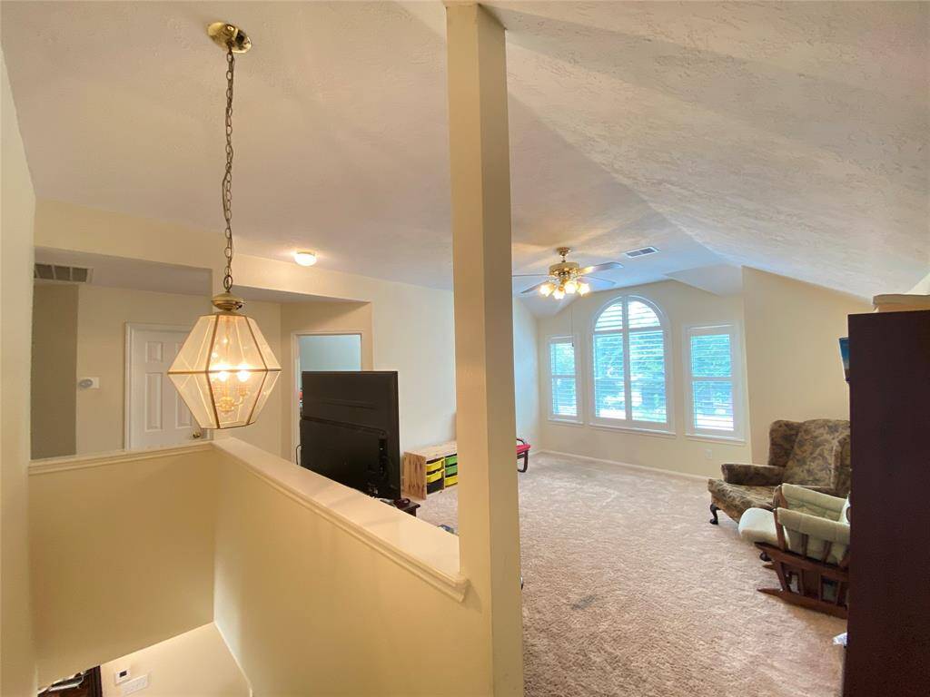 Master bedroom downstairs, create quiet corner,and easy access.